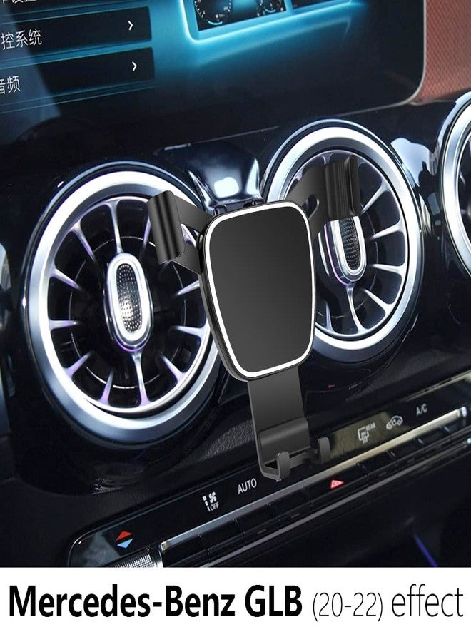musttrue Car Phone Holder for Mercedes Benz GLB Class 2020-2025, Benz EQB 2022-2025 Auto Accessories Navigation Bracket Interior Decoration Mobile Cell Phone Mount - Image 2