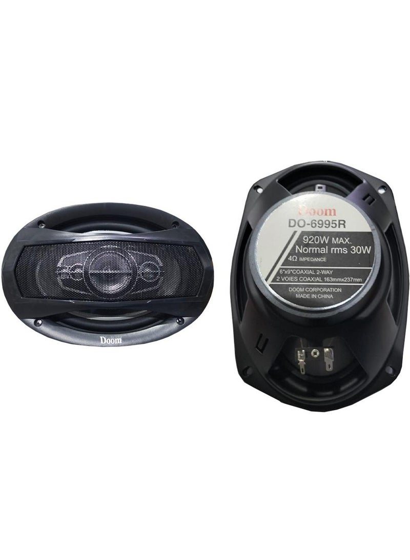 Doom Oval Doom Speaker Set DO-6995R 2 Pieces - Image 1