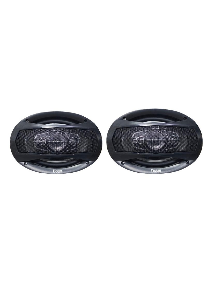 Doom Oval Doom Speaker Set DO-6995R 2 Pieces - Image 2