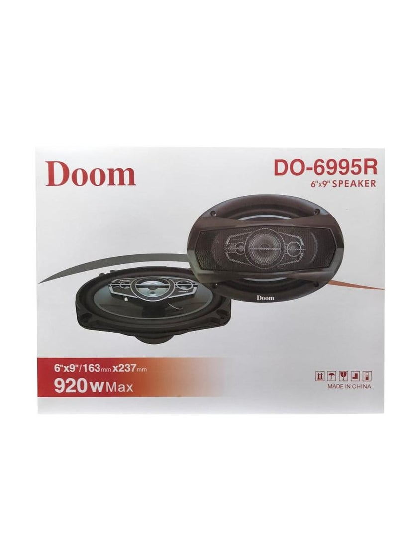 Doom Oval Doom Speaker Set DO-6995R 2 Pieces - Image 3