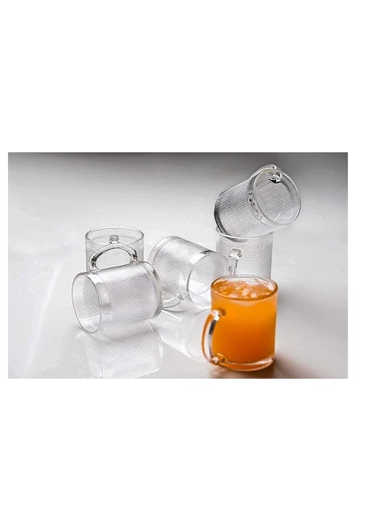 Glass Diamond Dot Mug - 200 ml- 1Piece - Image 3