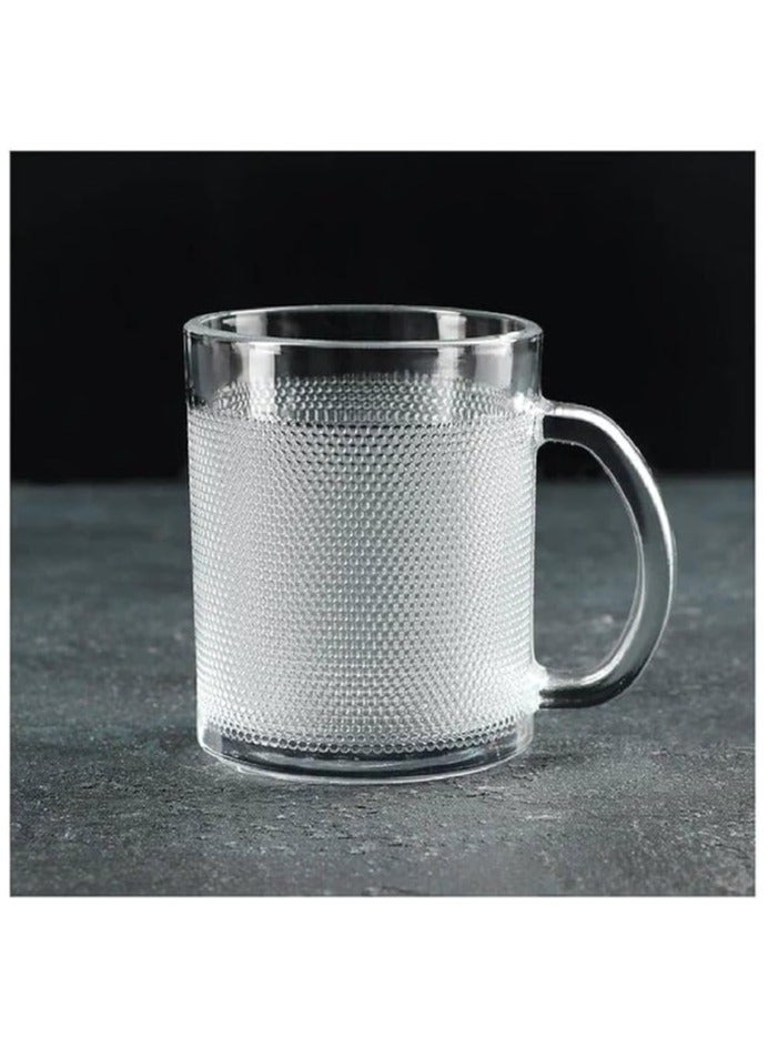 Glass Diamond Dot Mug - 200 ml- 1Piece - Image 2