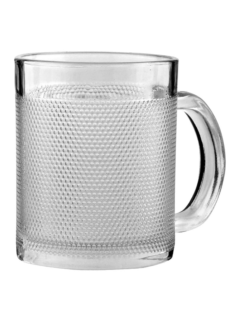 Glass Diamond Dot Mug - 200 ml- 1Piece - Image 1