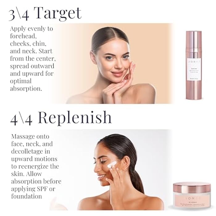 MONAT BE GENTLE™ System – Nourishing Skincare System with Gentle Cleanser Revitalizing Essence Anti-Aging Nectar & Gentle Moisturizer – Powerful Blend of Natural Ingredients – Sensitive Skin Friendly - Image 4