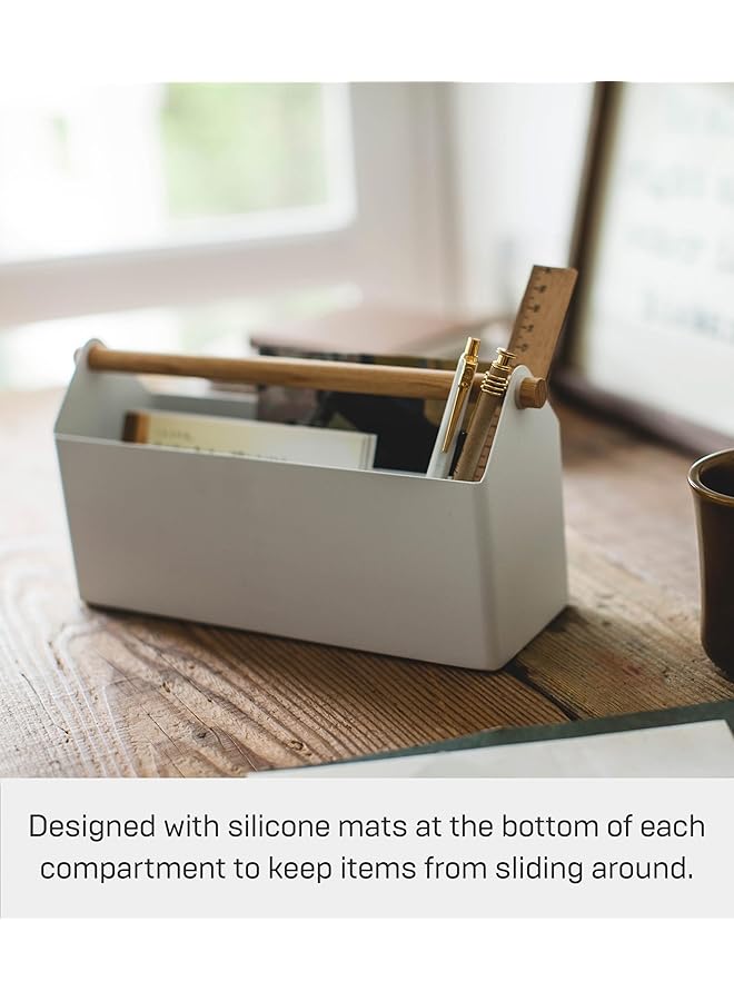 erorex Home Desk Organizer White - Image 5