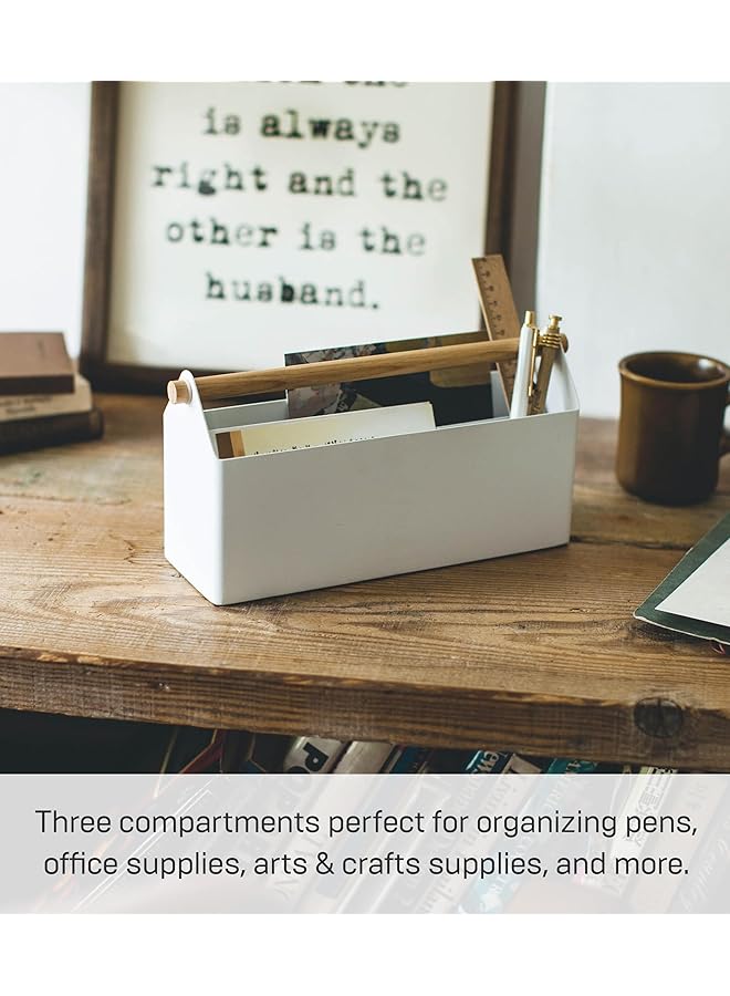 erorex Home Desk Organizer White - Image 4