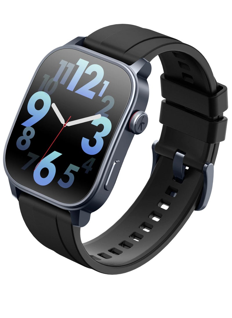 KIESLECT Kieslect Ks 3 Smart Calling Watch - Black  - Image 1