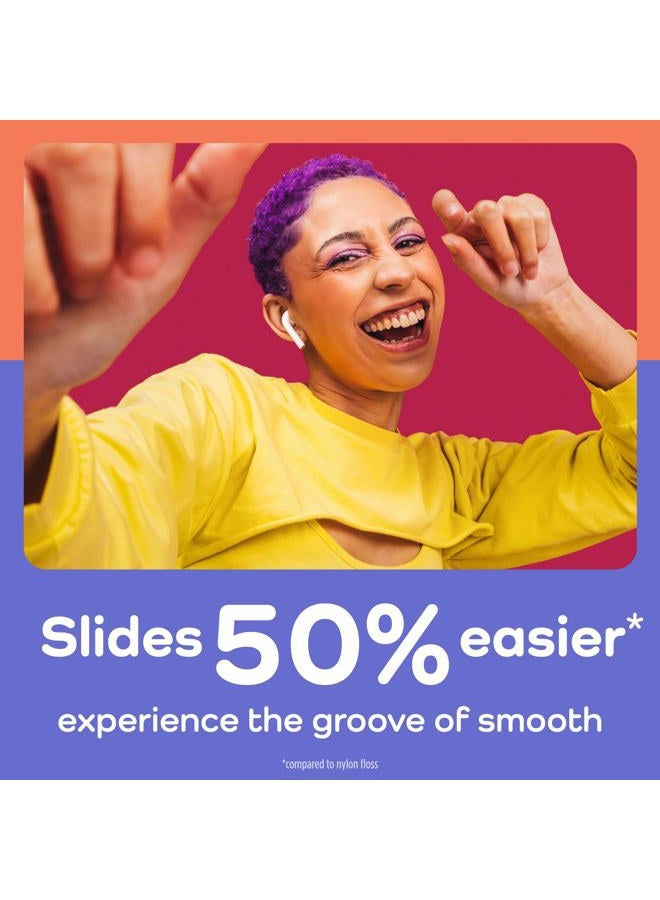 Plackers Gentle Line Floss Picks, Fresh Mint Flavor, Fold-Out FlipPick, QuickFix Grip, Easy Storage with Sure-Zip Seal, 75 Count - Image 4