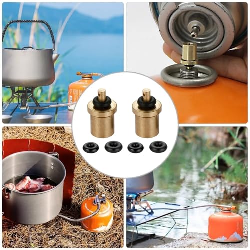 SquEqu 3 Pack Gas Refill Adapter Blastocyst Tips Inflation Valve Nozzle Connector for Thermacell Cartridge Refilling Butane Cylinder Gas Tank Canister Bottle Stove Outdoor Camping Hiking Burner - Image 3
