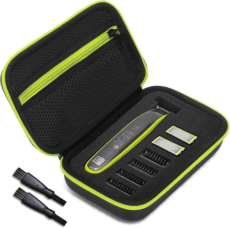 Excefore Travel Organizer Carrying Bag for One Blade Hybrid Electric Trimmer and Shaver, Hard Case Compatible for One Blade QP2520 QP2530 QP2620 QP2630 - Image 1