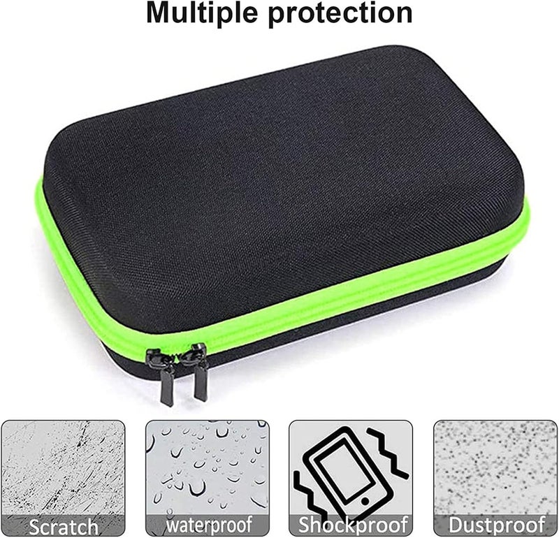 Excefore Travel Organizer Carrying Bag for One Blade Hybrid Electric Trimmer and Shaver, Hard Case Compatible for One Blade QP2520 QP2530 QP2620 QP2630 - Image 2