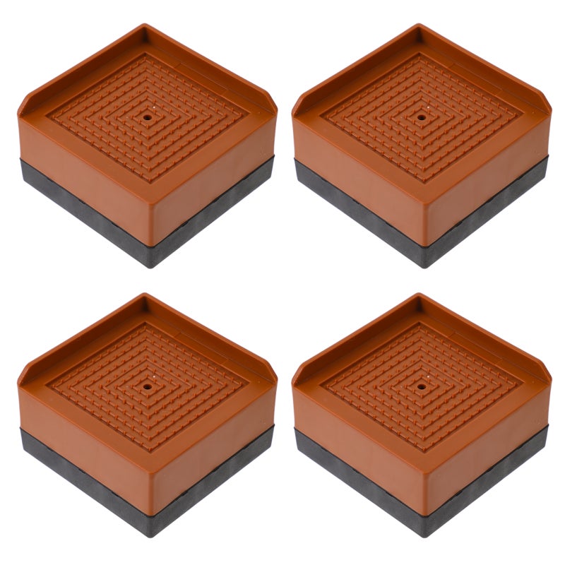 4pcs Furniture Risers Leg Risers Bed Furniture Risers Household Bed Lifts - Image 5