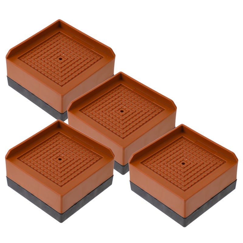 4pcs Furniture Risers Leg Risers Bed Furniture Risers Household Bed Lifts - Image 1