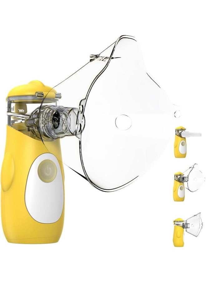 Occuwzz - Portable Nebulizer Interface and Auto Cleaning Handheld Portable Mesh Nebulizer for Kids Ultra Quiet Inhaler Compact Nebulizer Machine - Image 1