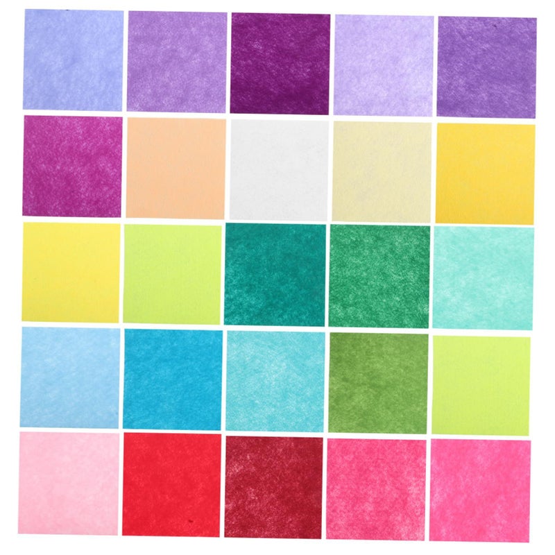 1 Set Assorted Felt Fabric Sheets for DIY Crafts Sewing Material Children Creative Development Artistic Learning Mixed Colors - Image 2