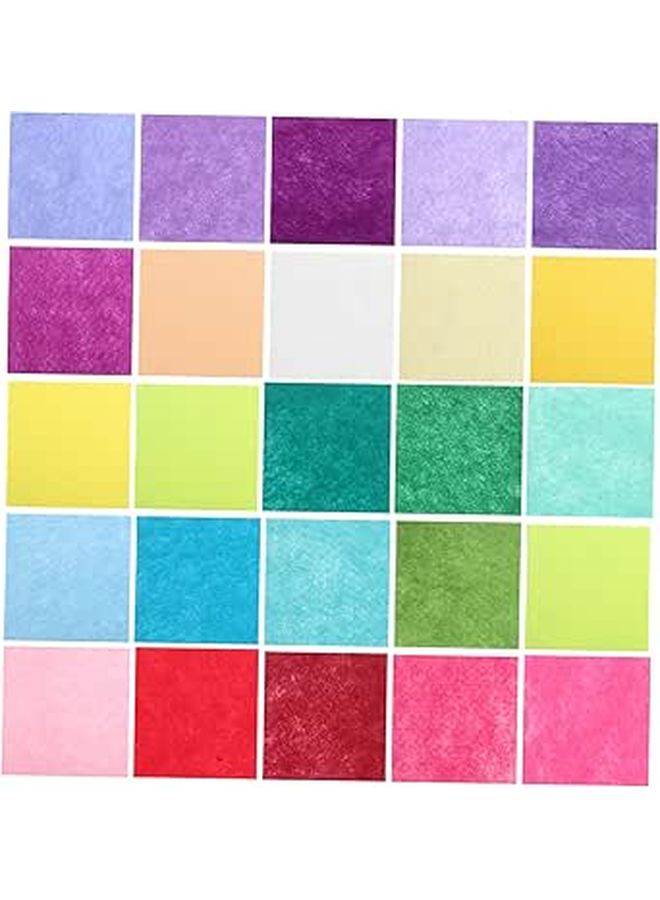 1 Set Assorted Felt Fabric Sheets for DIY Crafts Sewing Material Children Creative Development Artistic Learning Mixed Colors - Image 1