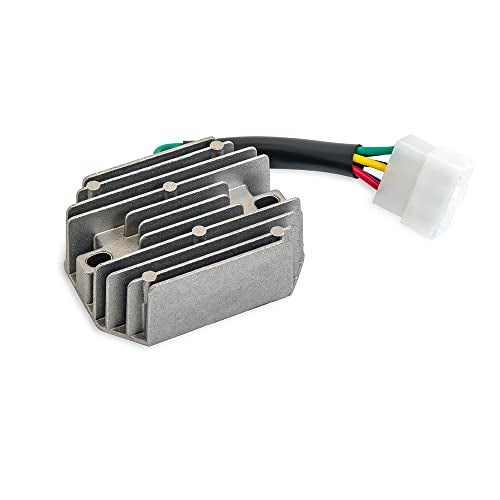 onegercn Voltage Regulator Rectifier Fits For Kubota Grasshopper Kokusan Denki Yanmar ZD18 ZD21 ZD25 718D 721D 1822D 721G RTV500 1535164600 1535164601 1535164603 1553164601 1926764600 185530 RS5101 - Image 1