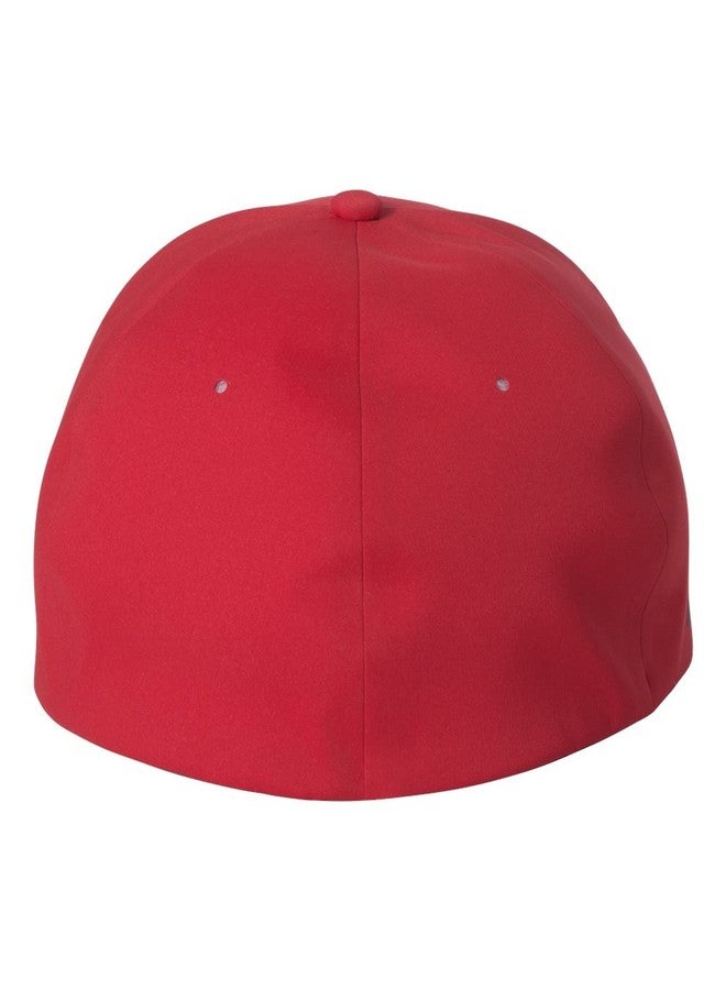 Flexfit Men's Delta Seamless Cap, Red, L/XL - Image 3