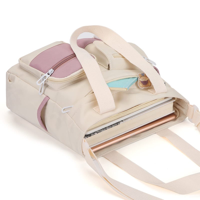 Phaoullzon Crossbody Cute Bag for Teens Kawaii Messenger Purse Nylon Shoulder Tote Bags - Image 4