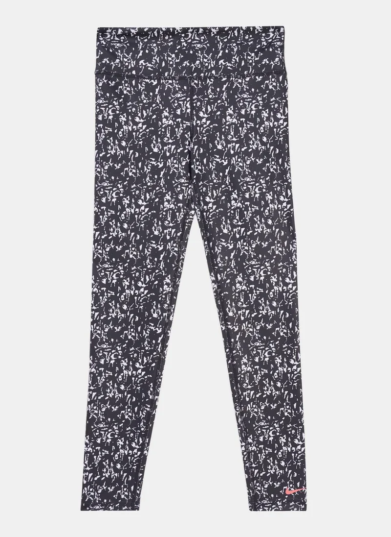 Nike Kids' Dri-FIT One Luxe Icon Clash Leggings (Older Kids)