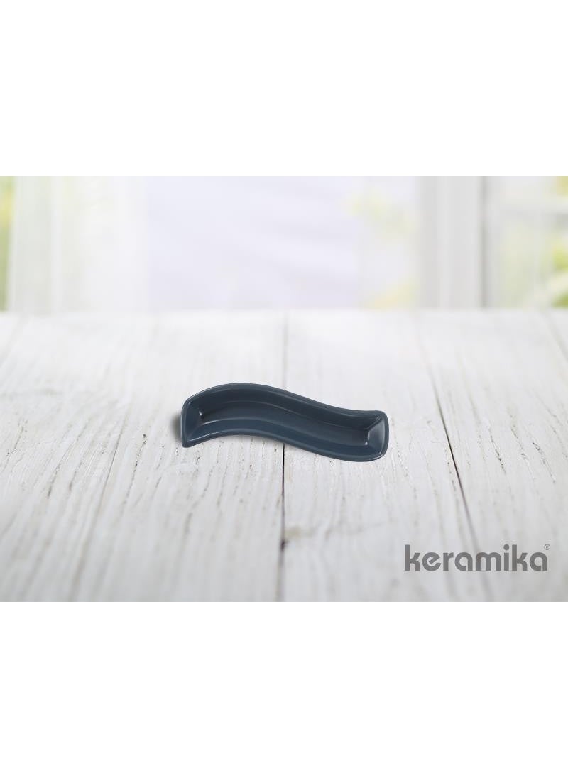 keramika Olive Grove Ivory 18 cm Matte Blue 399 A  - Image 3