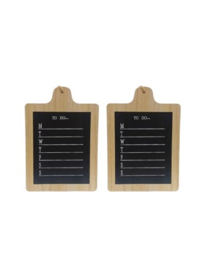 Week Woods Crafts 20x14cm (pack of 2)