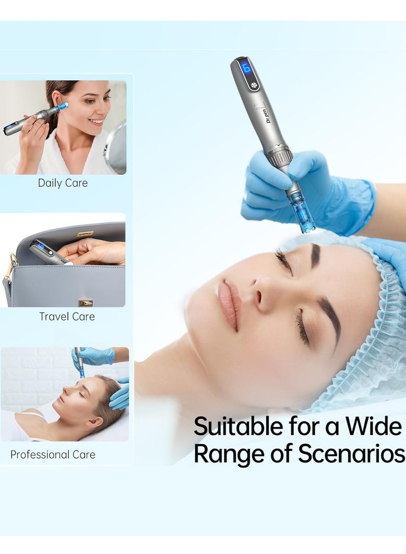 Dr.pen Dr. Pen M8S Microneedling Wireless Micro Needling Devices Skin Care Tool Kit for Anti-aging Acne Scars Wrinkles with 10 pcs  - Image 3