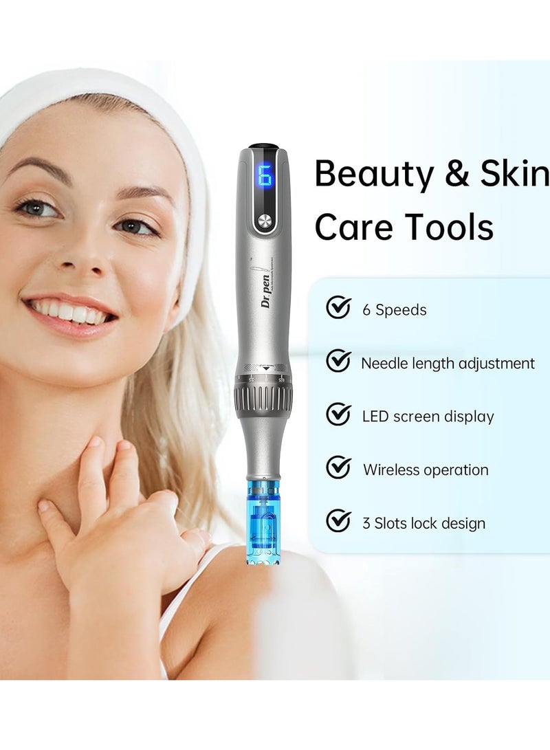 Dr.pen Dr. Pen M8S Microneedling Wireless Micro Needling Devices Skin Care Tool Kit for Anti-aging Acne Scars Wrinkles with 10 pcs  - Image 4