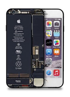 نمط دائرة الهاتف في حافظة الحماية الخاصة بهاتف Apple iPhone 6/6s Plus