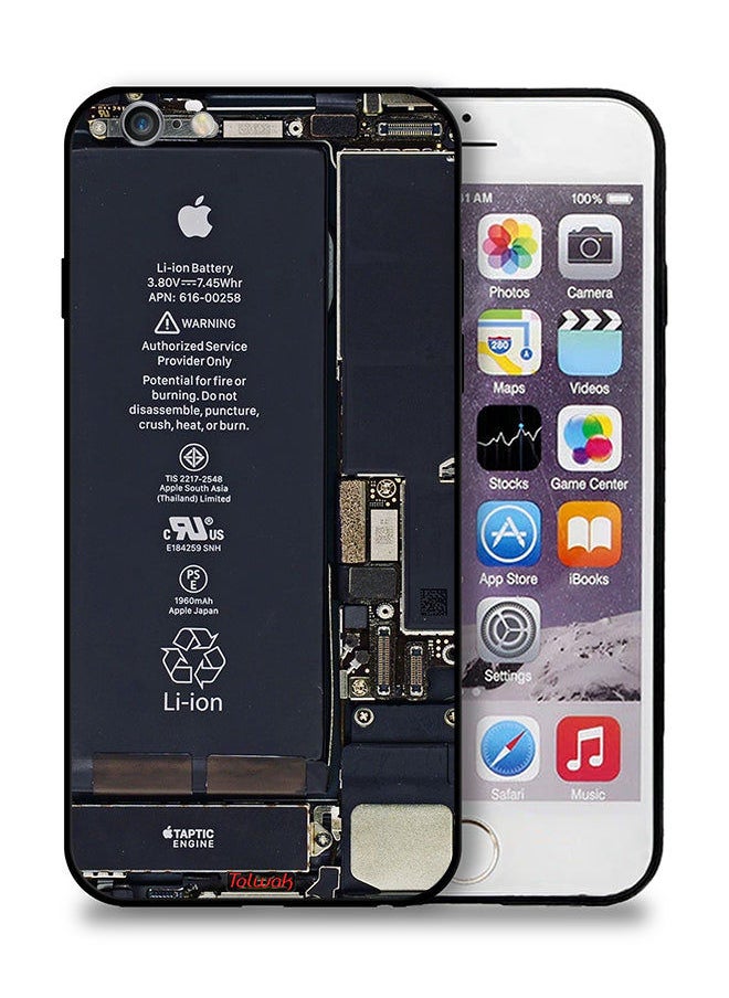 Tolwak - نمط دائرة الهاتف في حافظة الحماية الخاصة بهاتف Apple iPhone 6/6s Plus - Image 1