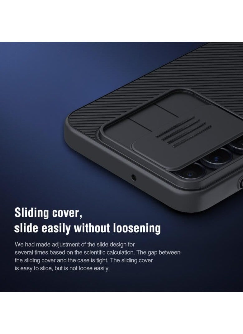 Nillkin - Samsung Galaxy A16 Case Camsheild Pro Case With Slide Camera Lens Protection PC Back & TPU Frame Bumper Protection Anti Fingerprint Soft Delicate Touch Compatible for Samsung Galaxy A16 5G Black - Image 1