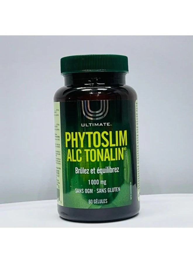 Ultimate Phytoslim Tonalin 1000mg CLA 60 Softgels - Image 2