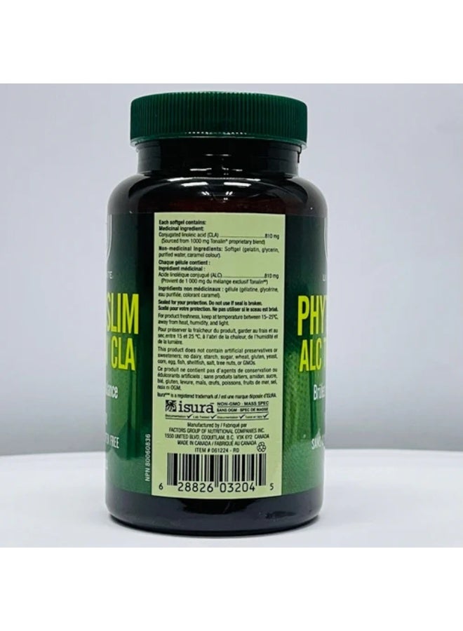 Ultimate Phytoslim Tonalin 1000mg CLA 60 Softgels - Image 3