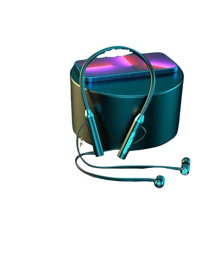 KUYING New Digital Noise Cancelling Neck Hanging Wireless Bluetooth Earphones