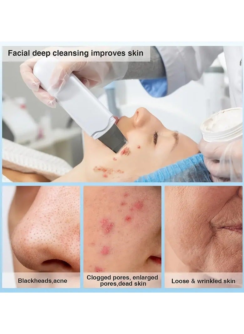 ORiTi Skin Cleaner Skin Spatula, Blackhead Remover Pore Cleaner Face Beauty Lifting Tool For Facial Deep Cleansing - 4 Modes - Image 3