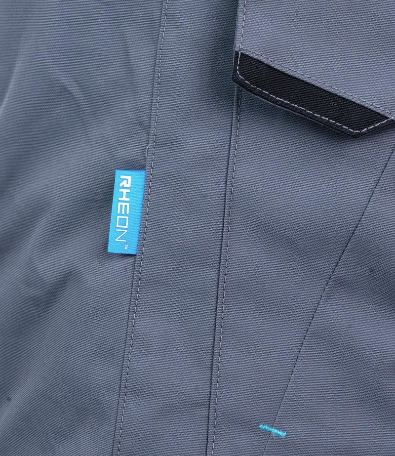 Rynox Advento Pro Jacket - Motorcycle Touring Jacket | Impact Protection | Abrasion Resistance - Black Blue, Large - Image 4