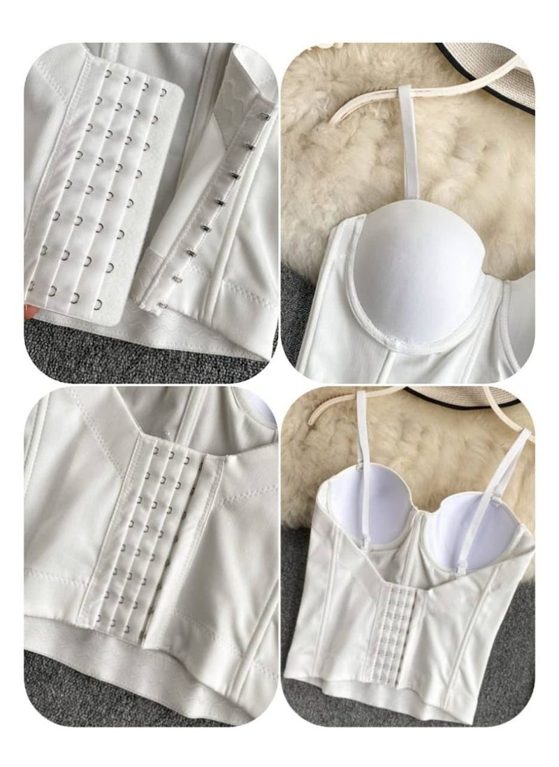 Generic - Push Up Bra and Waist Coordinating Corset Bustier and Abdominal Arrangement, Perfect for Open Dresses and Strappy - Image 1