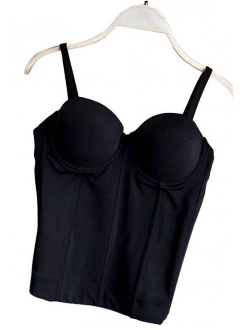 Generic - Push Up Bra and Waist Coordinating Corset Bustier and Abdominal Arrangement, Perfect for Open Dresses and Strappy - Image 1