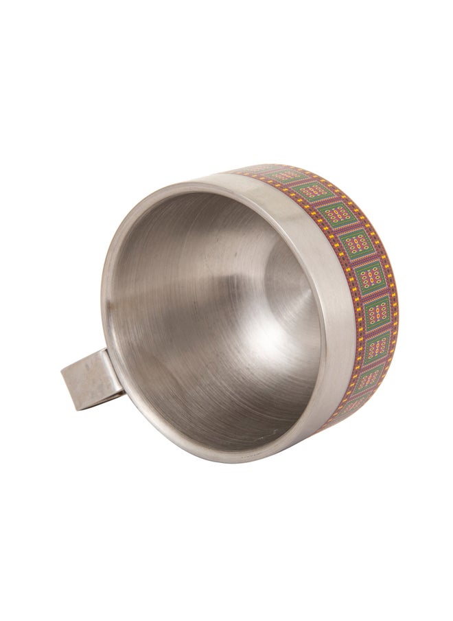 AL SANIDI Stainless steel Liquid cup, Coffee cup for trips and travel, Silver,  - Image 4
