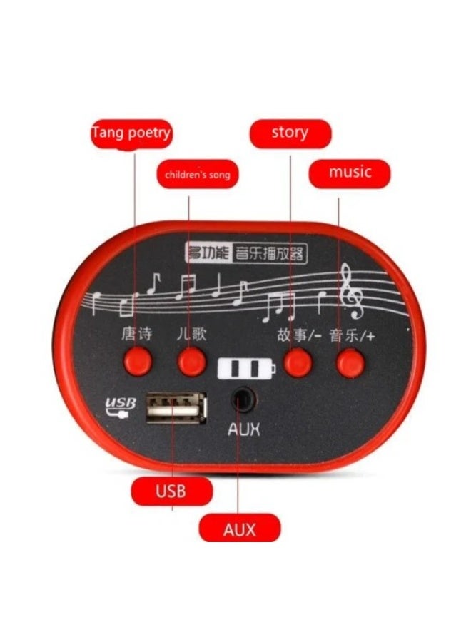 Electric ride-on car for children, children's electric car with a large seat, multi-colored. (red) - Image 4