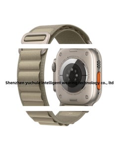 Generic Alpine Loop Strap Woven Nylon Ultra2 For Apple Strap Iwatch1-89 Generation Universal-Color:Metal Head 38/40/41mm ]  - Image 1