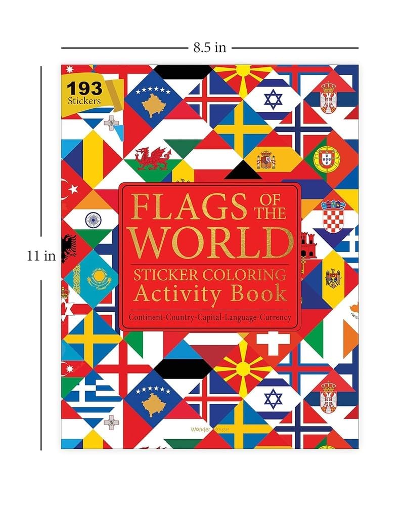 علماء العالم - كتاب نشاط تلوين ملصقات للأطفال: قارة، دولة، عاصمة، لغة وعملة - Image 3