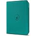 Fabmaker Premium Zip Card Binder Fabmaker 9 Pocket Trading Card Binder PU Cover Zipper Card Collection Album Sturdy 360 SideLoading Card Folder Holder for Game Sports Cards Turquoise - Image 3