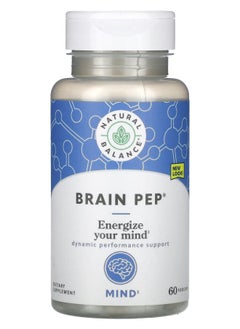 Natural Balance Brain Pep 60 VegCaps 