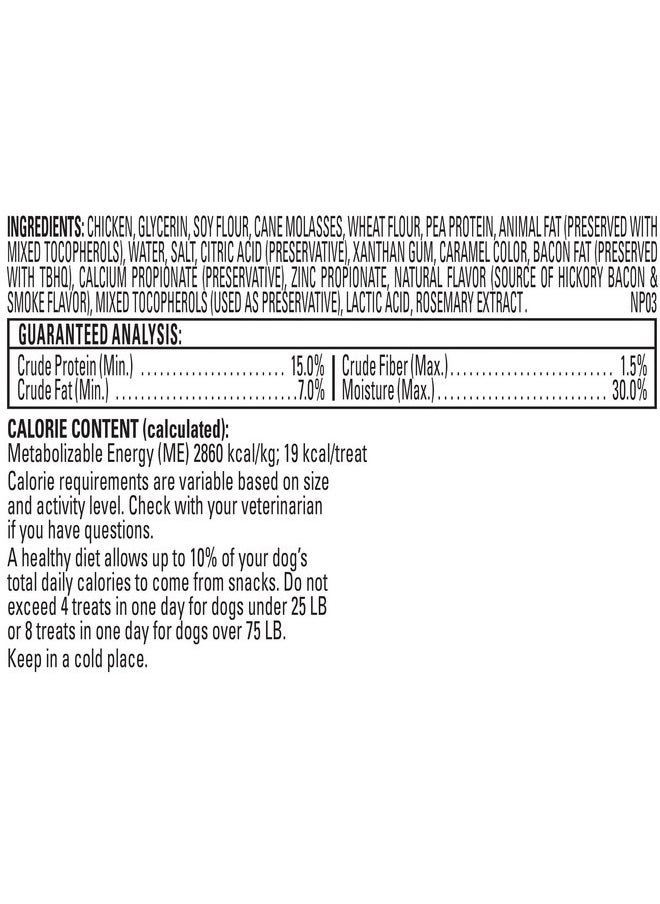 MILK-BONE - Milk-Bone Pill Pouches Dog Treats, Hickory Smoked Bacon Flavor, 6 Ounce (Pack of 5) - Image 1