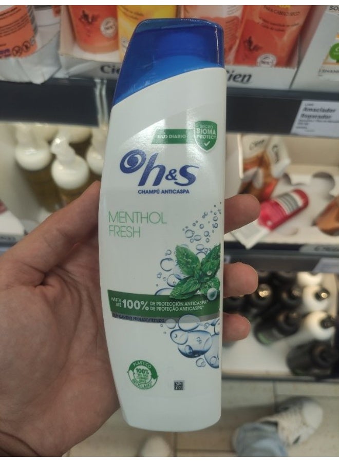 H&S Menthol Fresh Shampoo 230ml - Image 2
