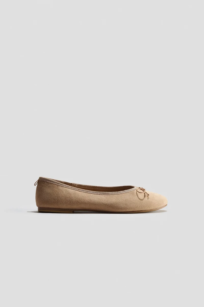H&M Bow-detail ballet pumps