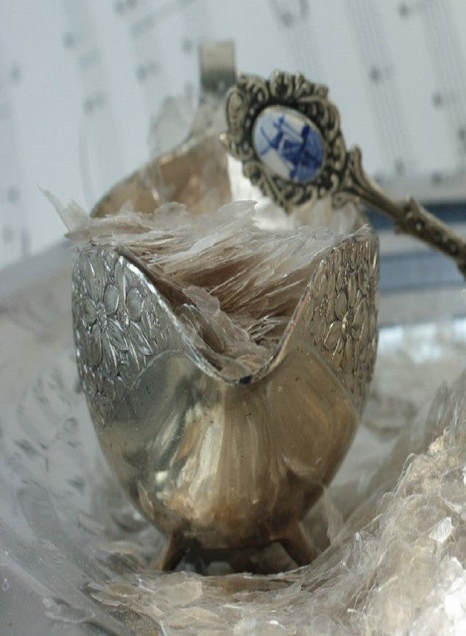 رقائق ميكا طبيعية شفافة - لؤلؤية - 311-4330 (كيس ربع أونصة) - Image 2