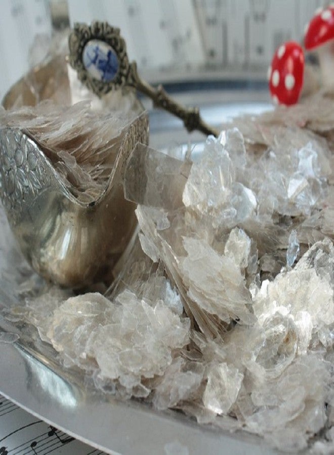 رقائق ميكا طبيعية شفافة - لؤلؤية - 311-4330 (كيس ربع أونصة) - Image 5