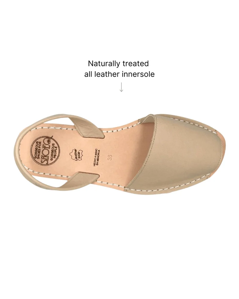 Shoeq Latte Classic Avarca for Women | Best Price UAE